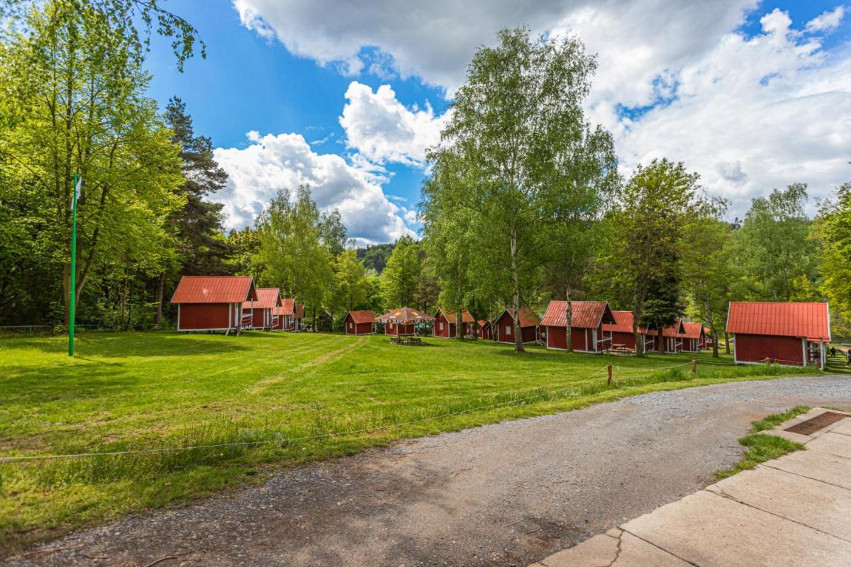 Kemp Andelska Laguna Slapy Nalzovice ภายนอก รูปภาพ