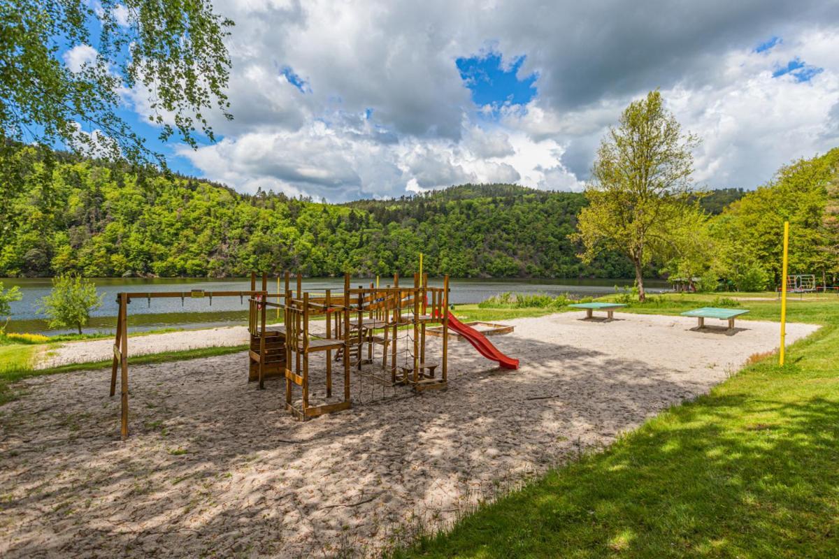 Kemp Andelska Laguna Slapy Nalzovice ภายนอก รูปภาพ